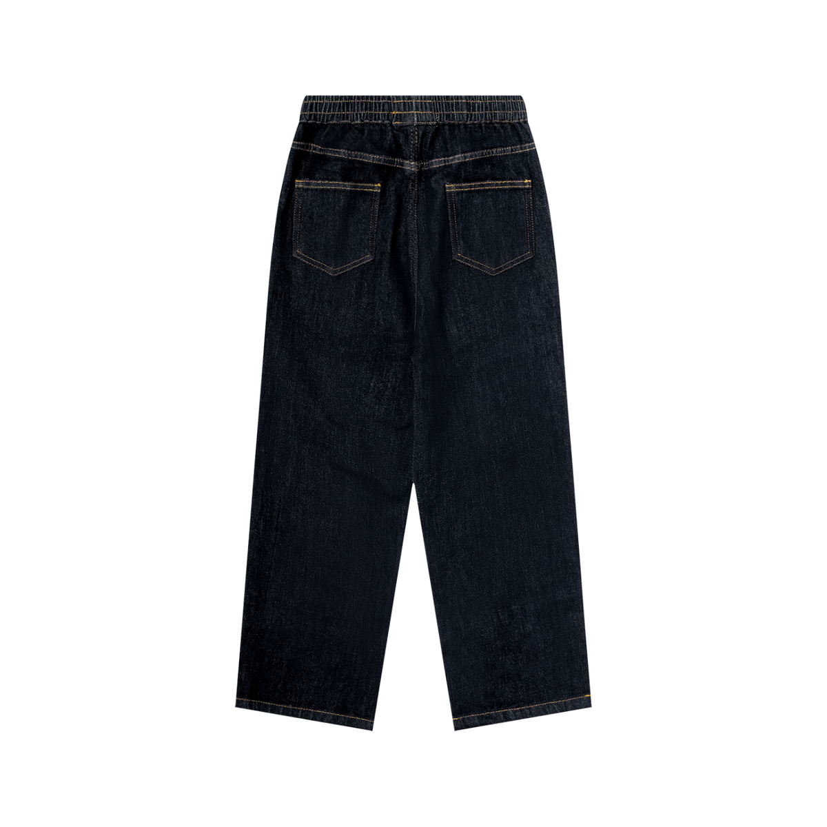 MEKS KID'S Straight Leg Elastic Waist Jeans for Boys