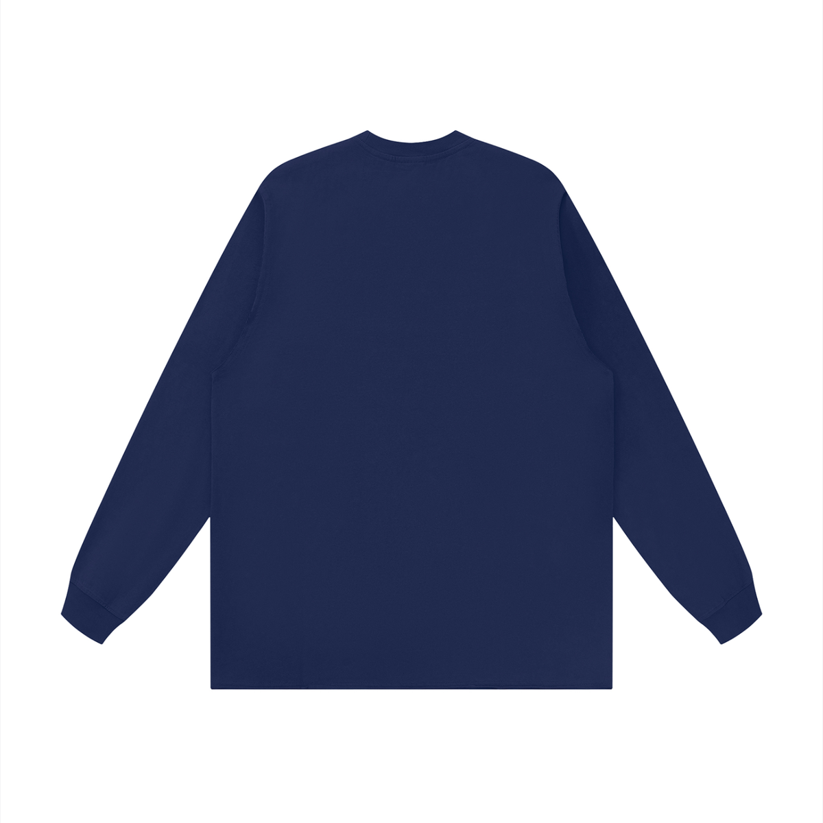 MEKS™ Unisex Raw Hem Long Sleeve Tee