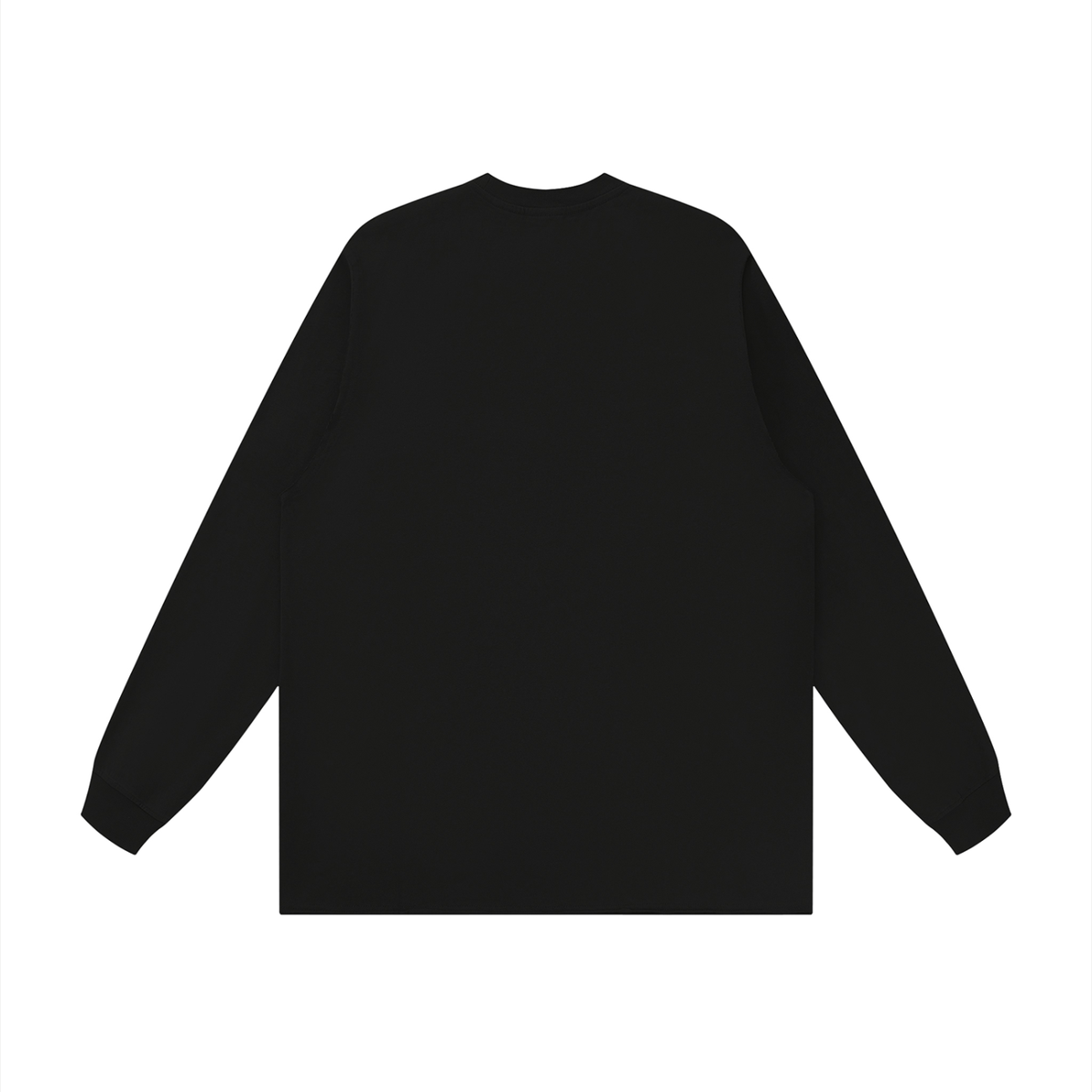 MEKS™ Unisex Raw Hem Long Sleeve Tee